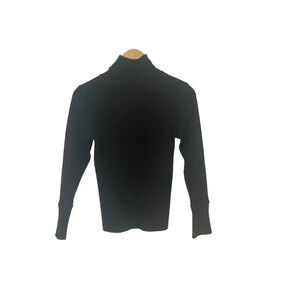 Claudie Pierlot Black Wool Turtleneck Sweater